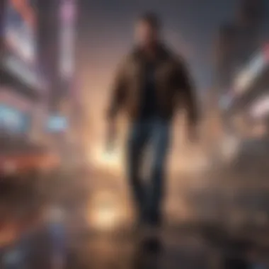 Dynamic Protagonist: Unleashing Chaos in Virtual Worlds Character in Action in GTA-Inspired Game