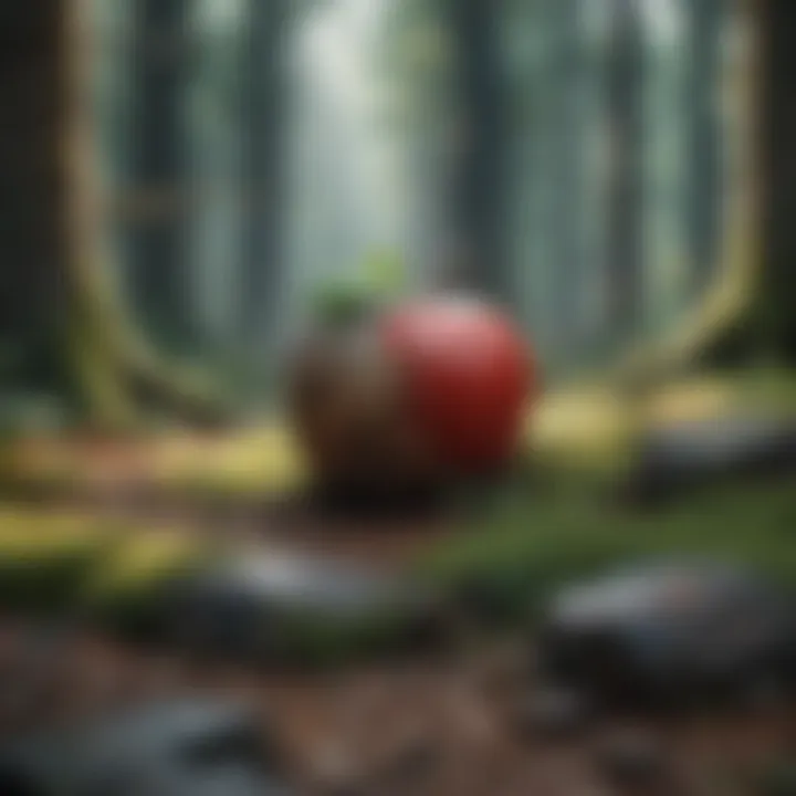 Mystical puzzle solving in a magical forest environment