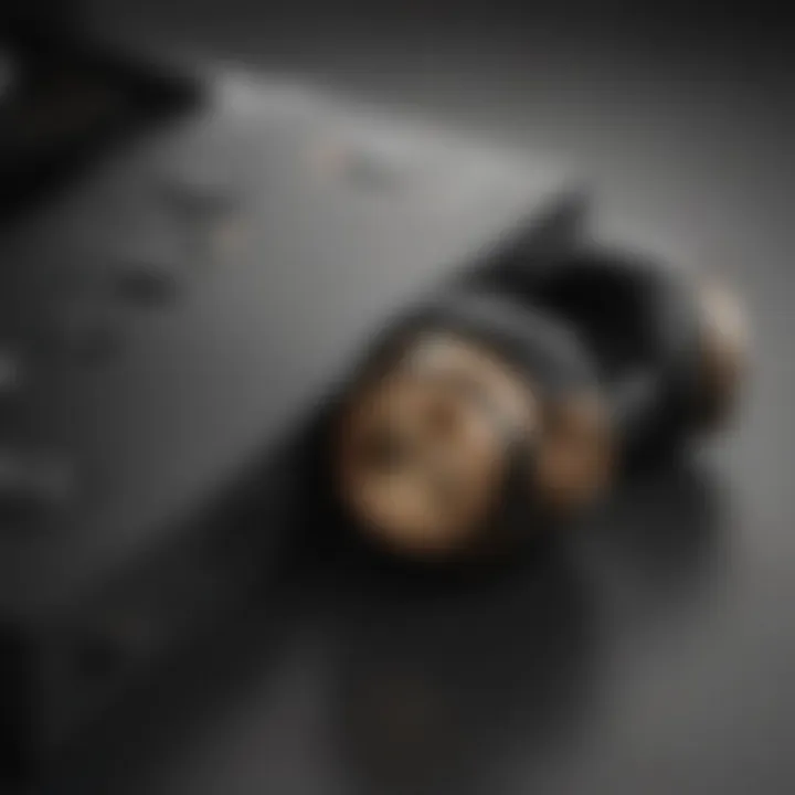 Close-up of Beoplay Portal's audio control features