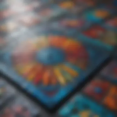 Colorful Mosaic Art Colorful mosaic jigsaw puzzle art