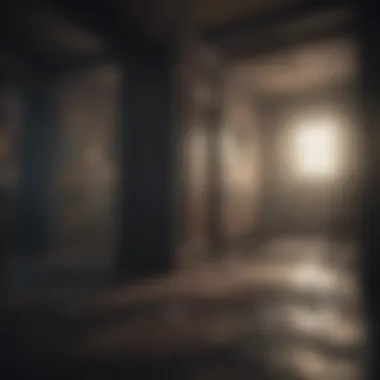 Mystery and suspense game with dark and eerie atmosphere