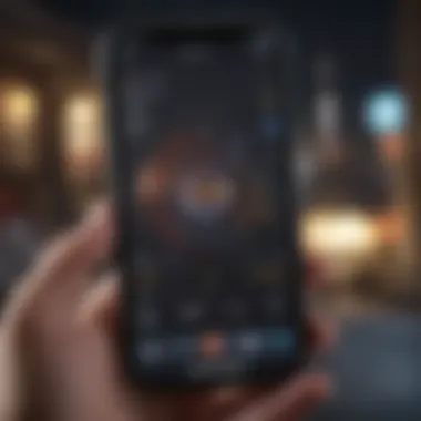 Understanding Gaming Performance Metrics Mobile gaming performance metrics displayed on a screen