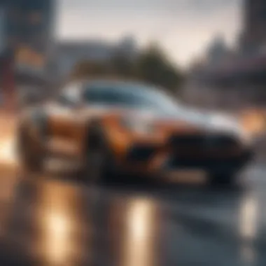 Adrenaline-Pumping Racing Action Stunning graphics showcasing a high-octane racing game