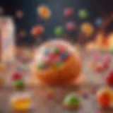 Colorful Candy Crush Jelly explosion