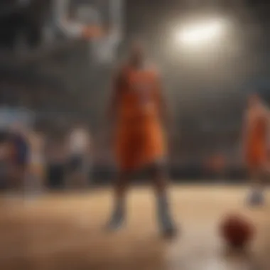 Evolution of the Basketball Gaming Industry Basketball video game industry evolution illustration