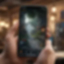 Captivating Mobile Game Interface