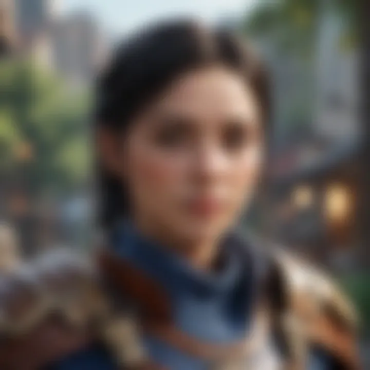 Character customization options in RPG