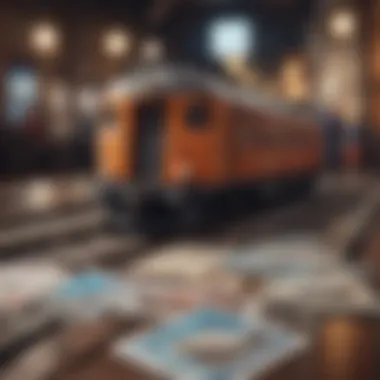 Train Card Collection Collecting Train Cards in Ticket to Ride App