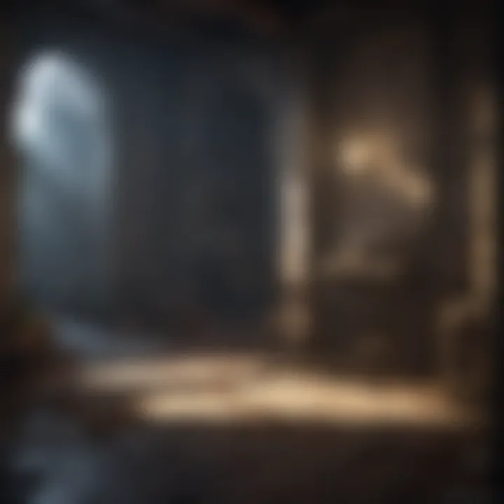 Dark Mystery Game Illustration