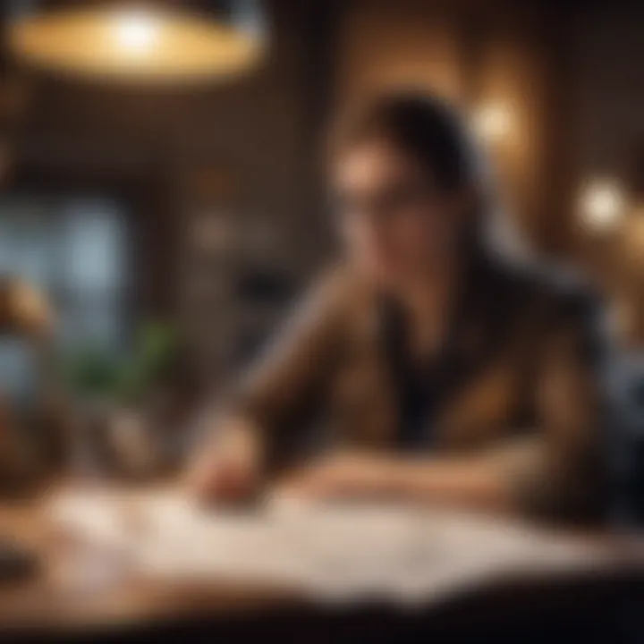 A designer sketching concepts for a new hidden object game, representing the development phase.