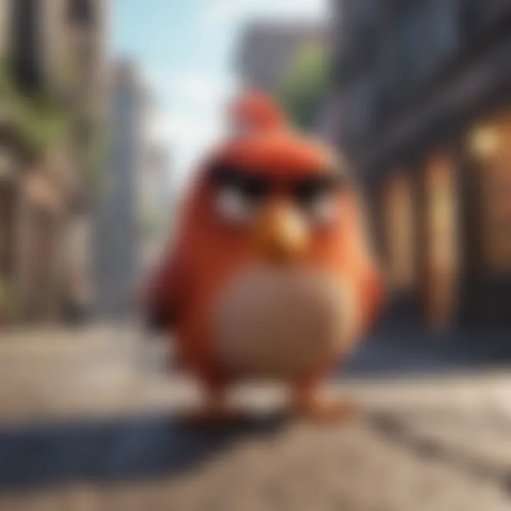 Download screen for Angry Birds Rio on Android