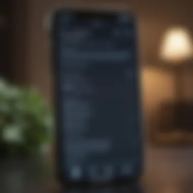 Tech-Savvy Savings Close-up of a smartphone screen showing promo code deals