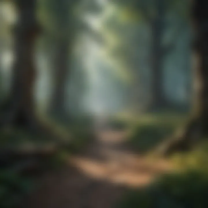 Enchanted Forest Setting in RPG Game