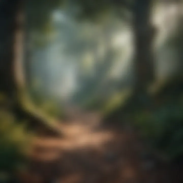 Enigmatic Forest Scene in Hog Hidden Object Games