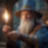 Enigmatic Wizard in Adventure Quest Worlds