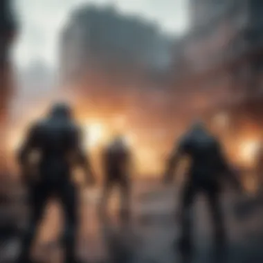 Epic Battle in a Dystopian World Epic Battle in a Dystopian World
