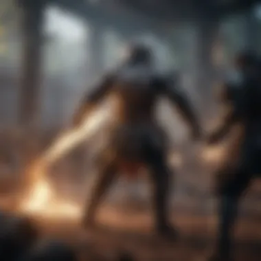 Master the Art of Combat Epic Battle Scene in RPG Game