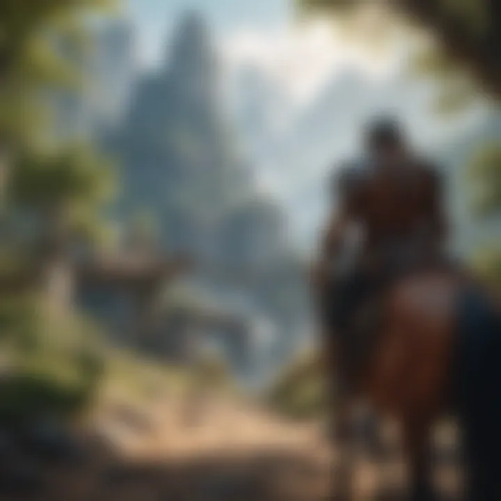 Epic Quest in Fantasy Game