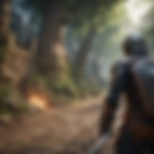 Dynamic gameplay of a popular mobile RPG