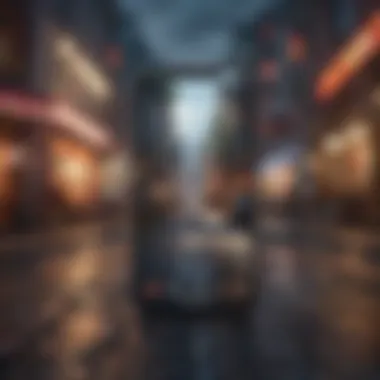 Stunning graphics of a mobile game