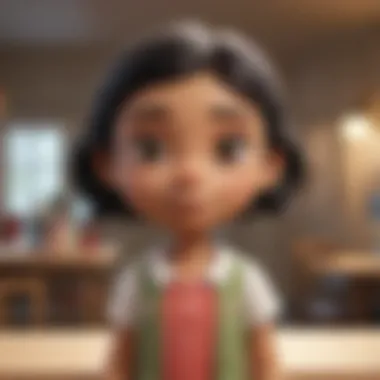 Customizing character in Nook Shopping App