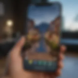 A smartphone displaying a popular gaming app interface