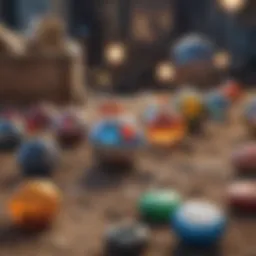 An engaging mobile game interface showcasing various genres.