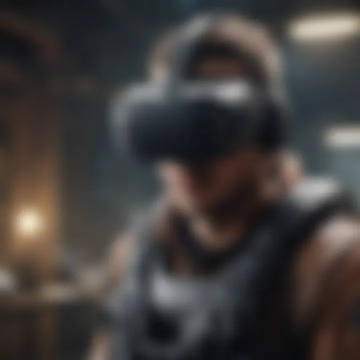 Virtual reality FPS simulation