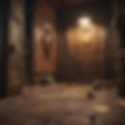 Engaging escape room puzzle game interface