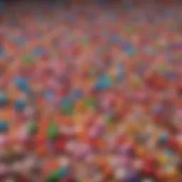 An engaging screenshot of Candy Crush Friends gameplay showcasing colorful levels.