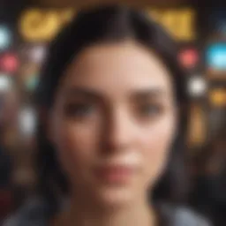 Diverse genres of iPhone games showcased on a screen