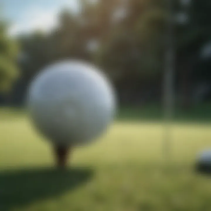 Screenshot of a golf game interface