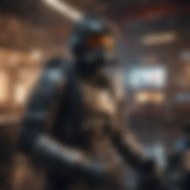 Dive into Immersive Gaming Worlds Immersive gaming experience illustration