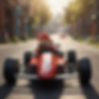 Immersive Gaming Experience on iPhone Immersive Mario Kart gameplay on iPhone screen