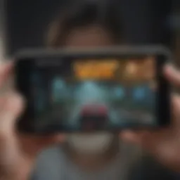 A collection of popular Game Pass mobile games displayed on a smartphone screen