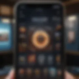 Vibrant game interface showcasing low storage options
