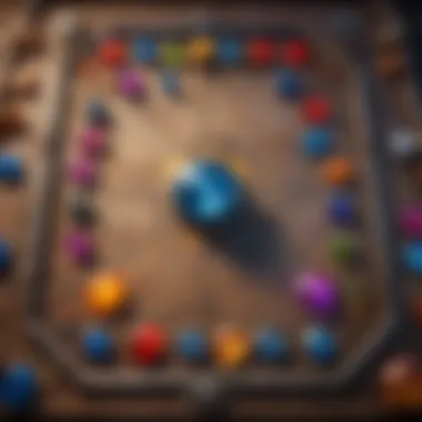 Vibrant Match-Three Game Graphics A vibrant display of match-three game graphics showcasing colorful gems and power-ups