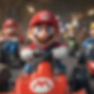 Mario Kart Characters Selection