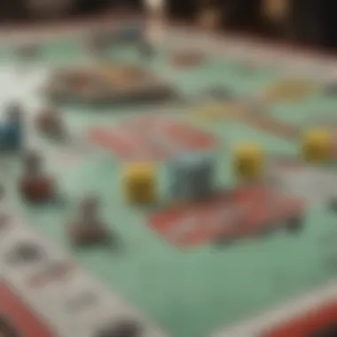 Multiplayer Excitement in Online Monopoly Players engaging in a multiplayer session of Monopoly online.