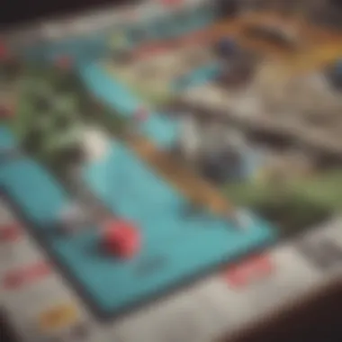 Strategic Gameplay in Monopoly Strategic gameplay screenshot depicting advanced tactics.