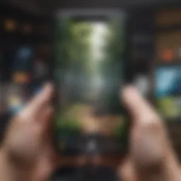 A visual representation of the evolution of mobile gaming.