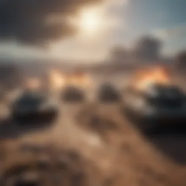 Dynamic Battlefield with Strategic Units Dynamic battlefield with strategic units