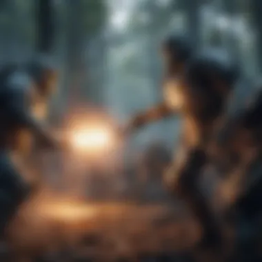 Epic Confrontation Between Factions Epic confrontation between factions