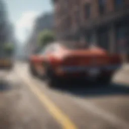 A captivating scene from an action-packed iOS game showcasing stunning graphics.