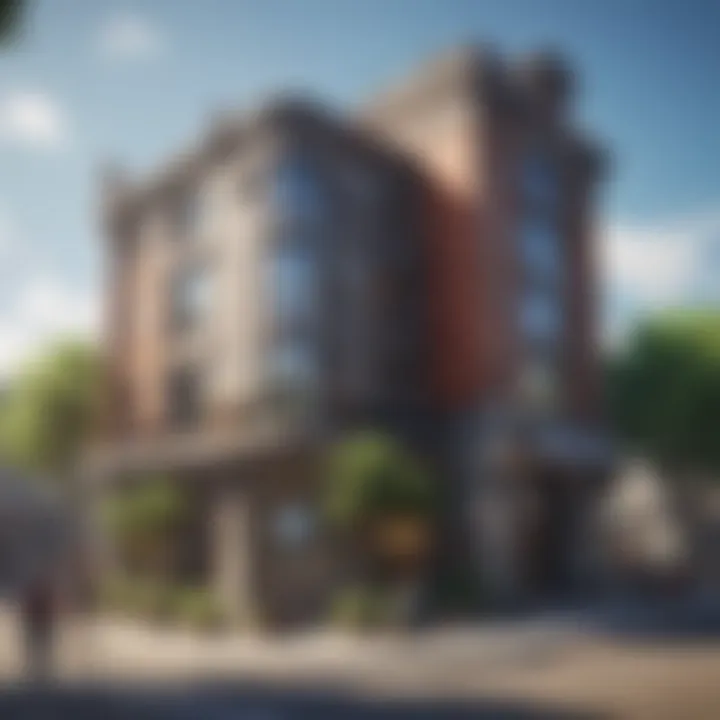A vibrant community hub in a mobile MMORPG