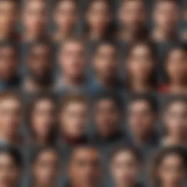 Diverse Game Characters A dynamic collage of diverse characters found in the latest Apple game releases
