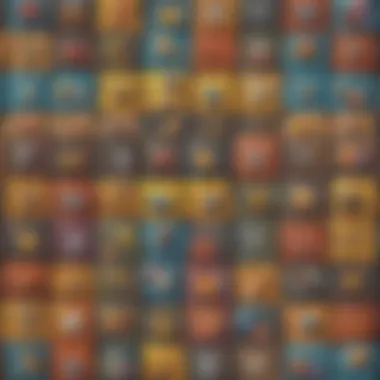 A collage of various puzzle types found in Adventure Time mobile games