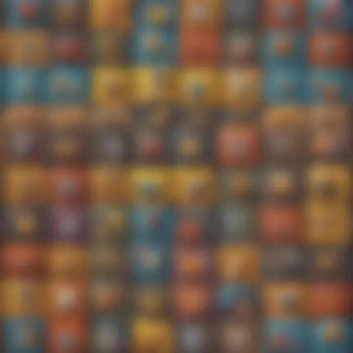 A collage of various puzzle types found in Adventure Time mobile games