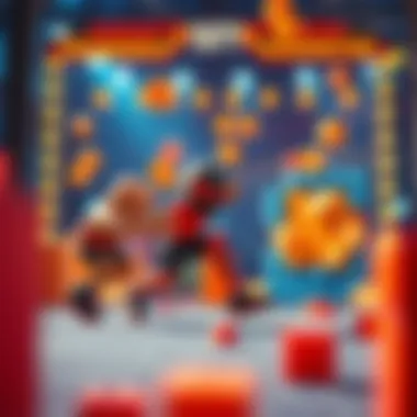 Dynamic Gameplay in Block Break Games A vibrant screenshot showcasing a block break game in action, emphasizing dynamic gameplay.