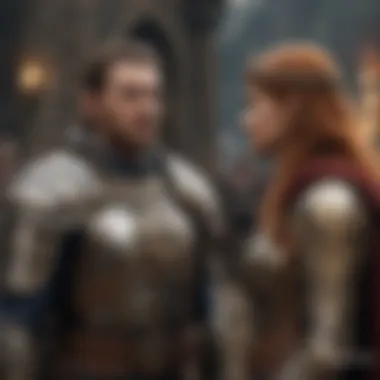 Alliance Dynamics in King of Avalon Alliance dynamics in King of Avalon illustrated through character interactions